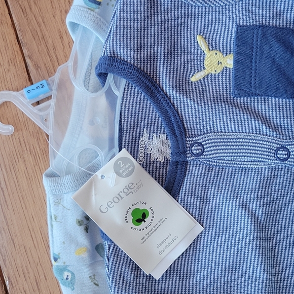 NWT George 0-3m Sleepers - Picture 2 of 2